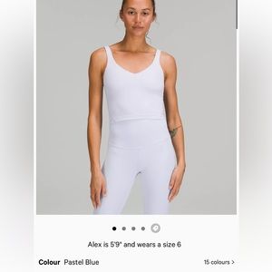 Lululemon Size 8 Align Tank Top